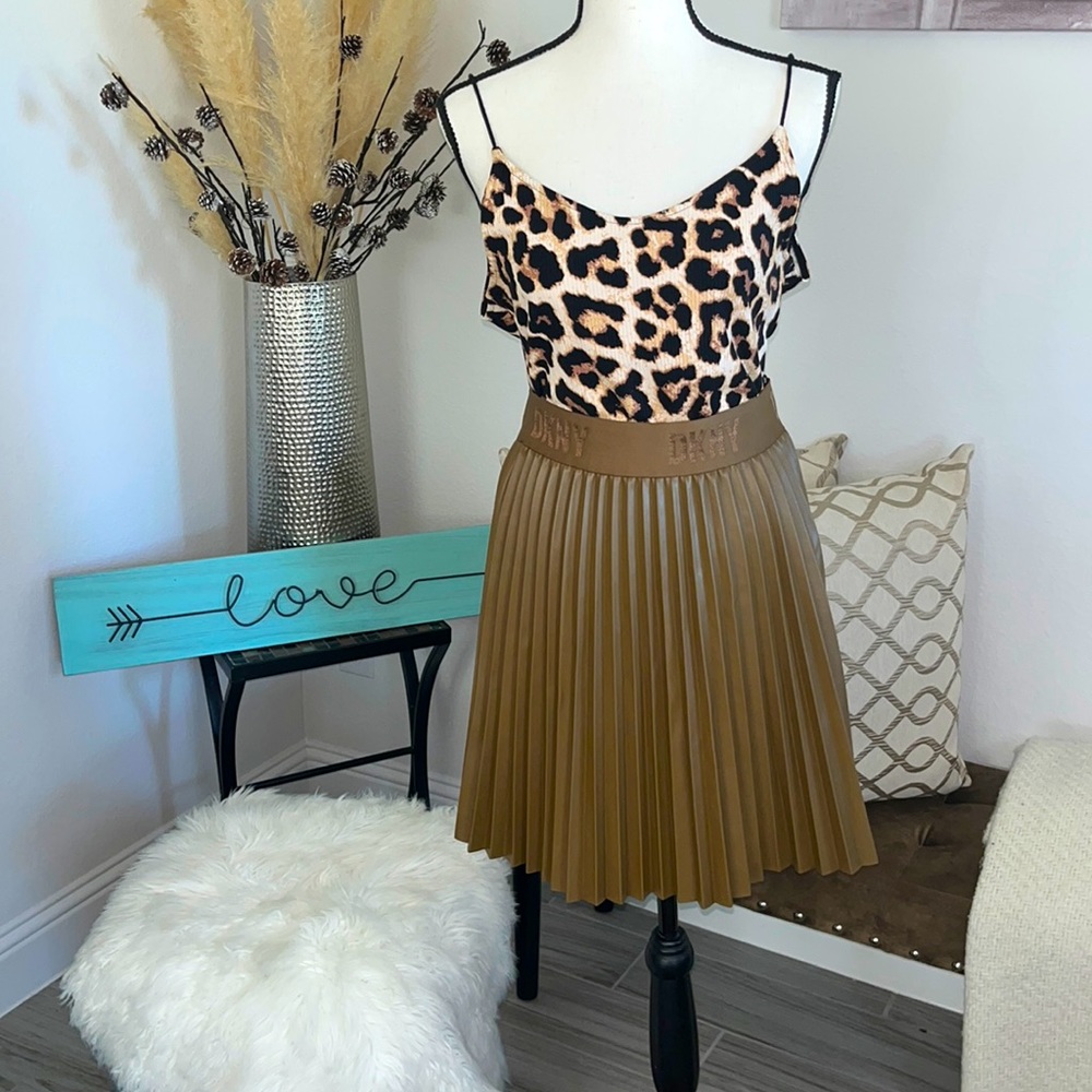 DKNY Pleated Skirt
